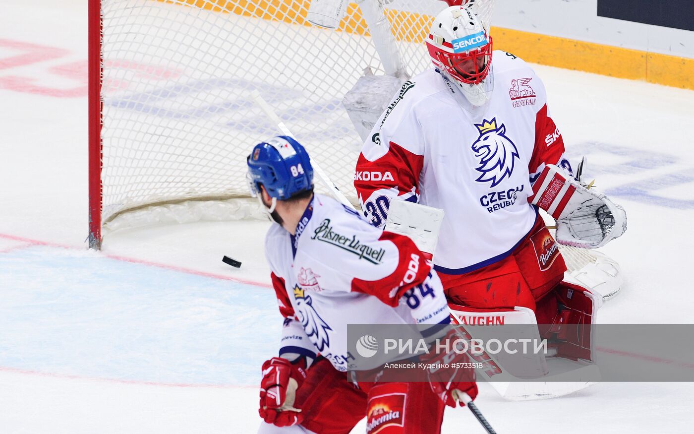 Хоккей. Кубок Первого канала. Матч Россия - Чехия