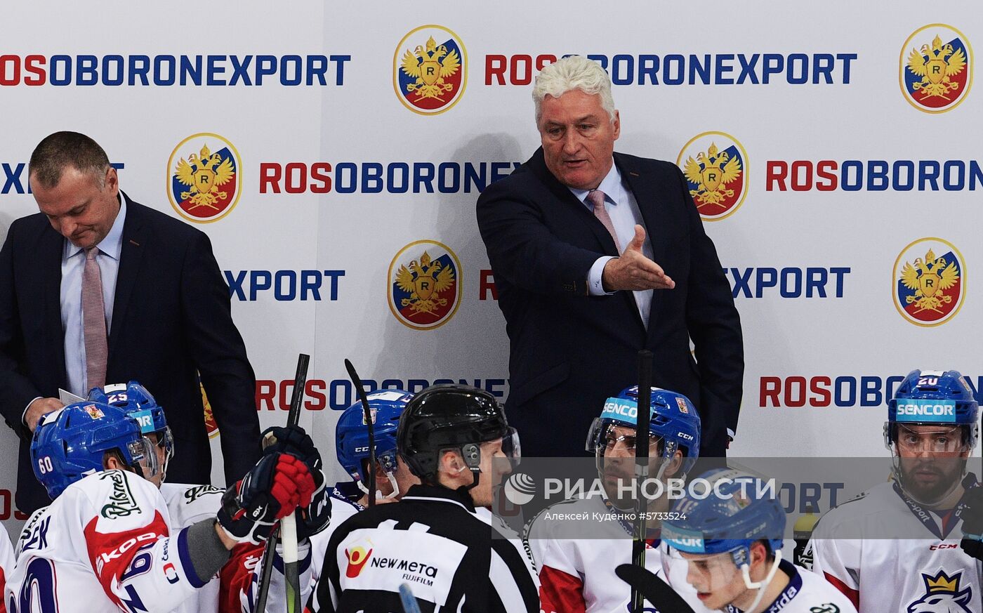 Хоккей. Кубок Первого канала. Матч Россия - Чехия