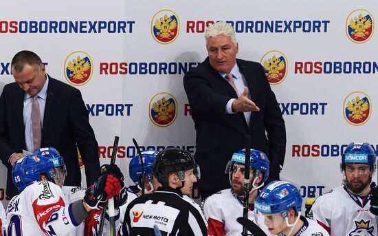 Хоккей. Кубок Первого канала. Матч Россия - Чехия