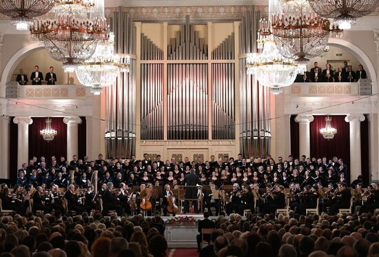 Рабочая поездка президента РФ В. Путина в Санкт-Петербург