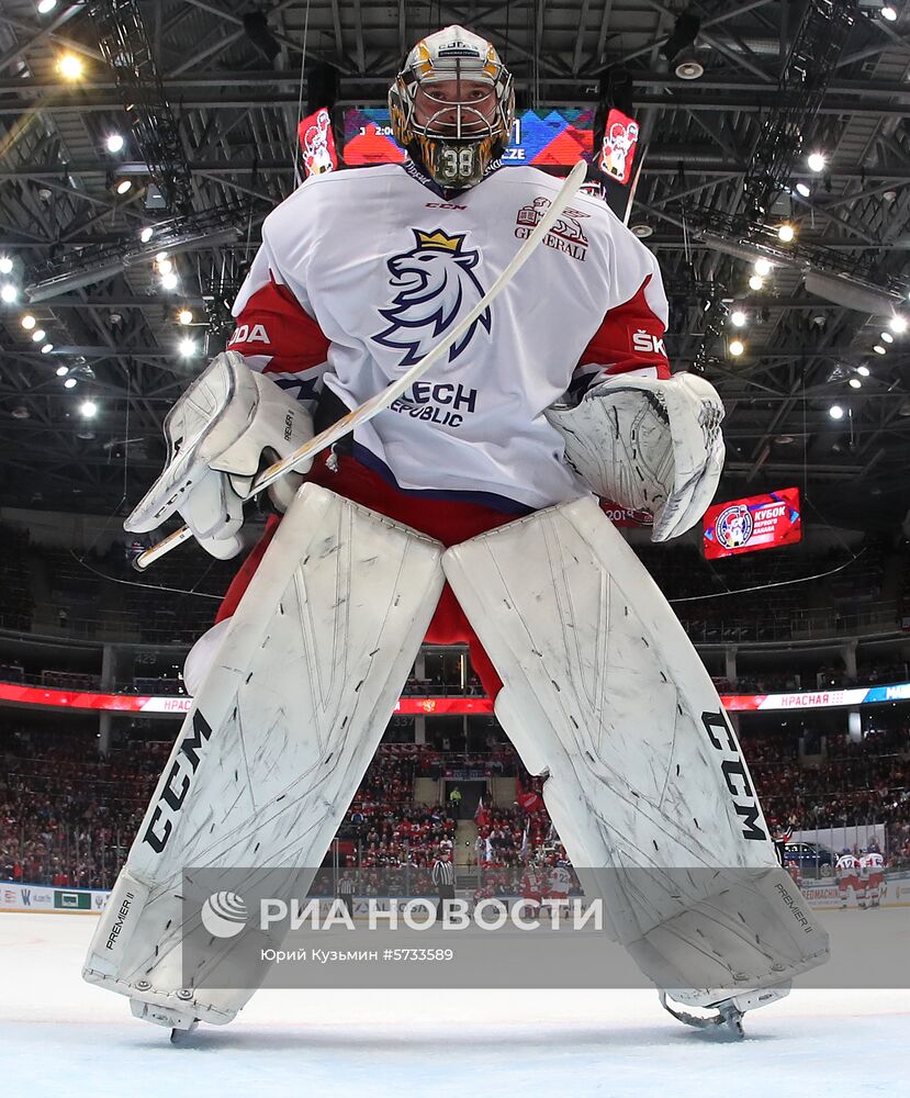 Хоккей. Кубок Первого канала. Матч Россия - Чехия