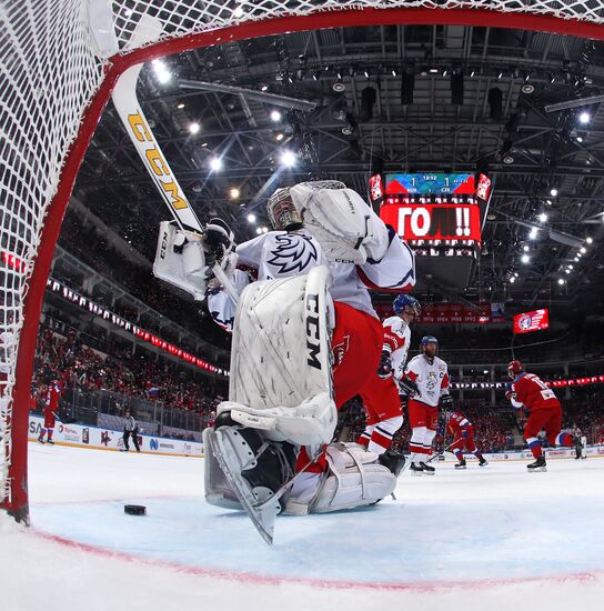 Хоккей. Кубок Первого канала. Матч Россия - Чехия