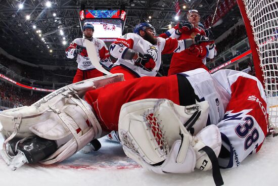Хоккей. Кубок Первого канала. Матч Россия - Чехия