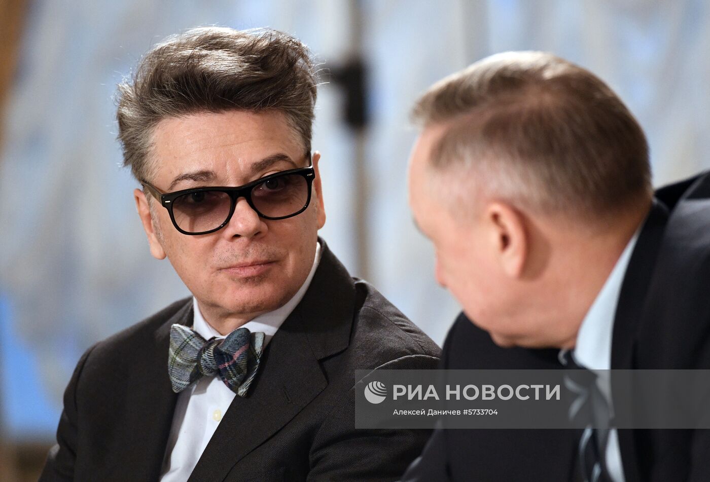 Рабочая поездка президента РФ В. Путина в Санкт-Петербург