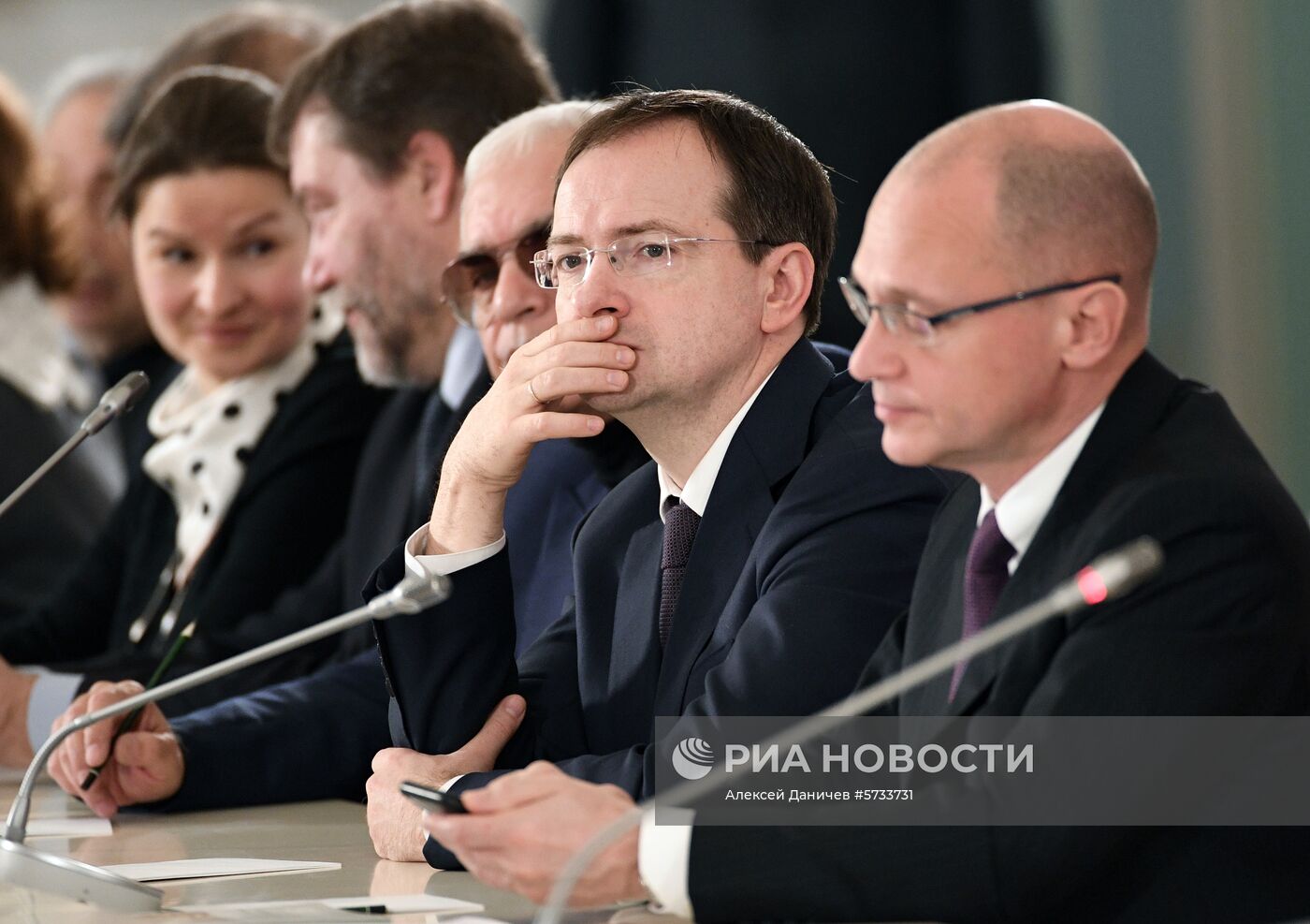 Рабочая поездка президента РФ В. Путина в Санкт-Петербург