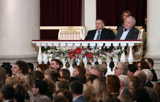 Рабочая поездка президента РФ В. Путина в Санкт-Петербург