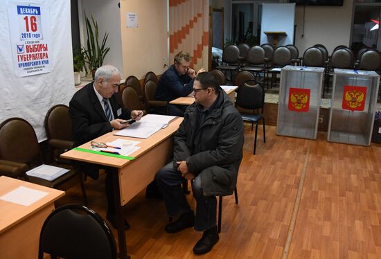 Выборы главы Приморья