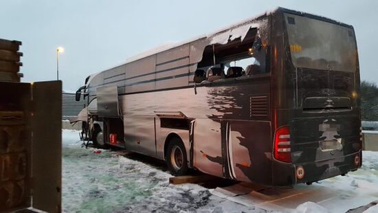 ДТП с автобусом в Швейцарии
