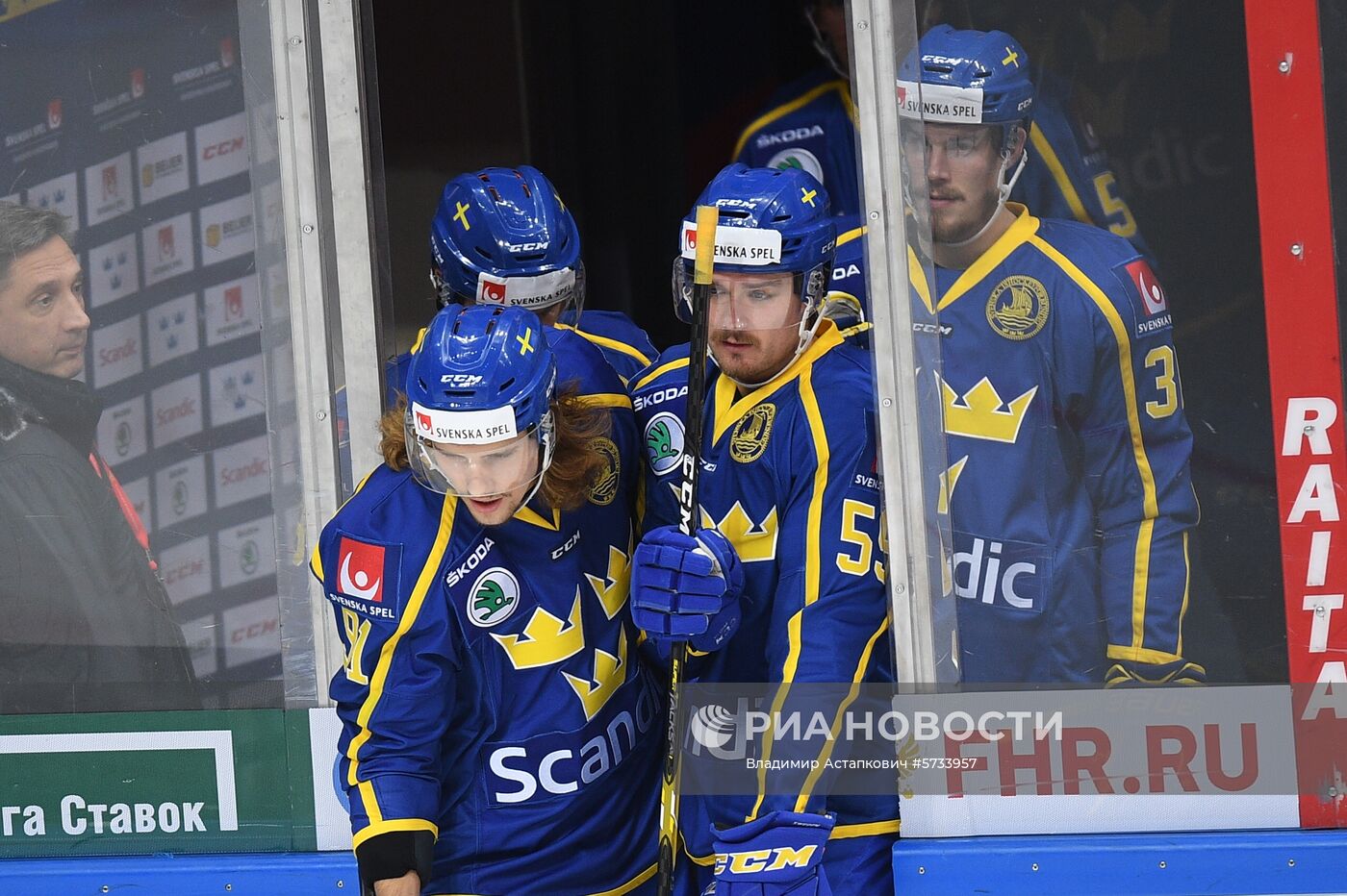 Хоккей. Кубок Первого канала. Матч Чехия - Швеция