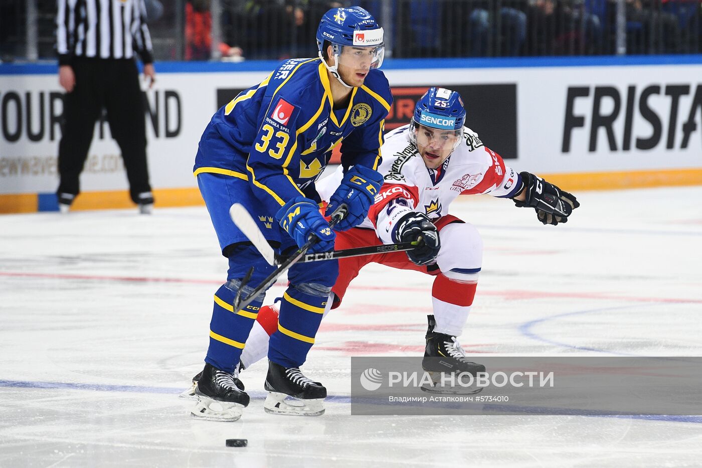 Хоккей. Кубок Первого канала. Матч Чехия - Швеция