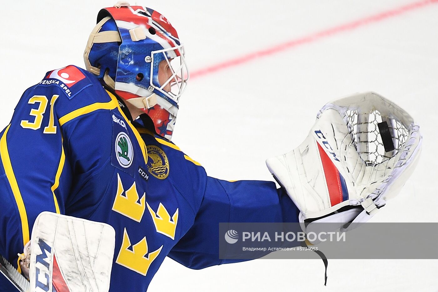 Хоккей. Кубок Первого канала. Матч Чехия - Швеция
