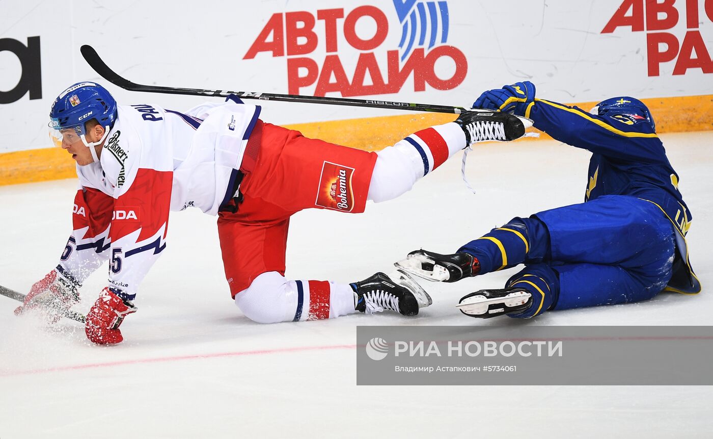Хоккей. Кубок Первого канала. Матч Чехия - Швеция