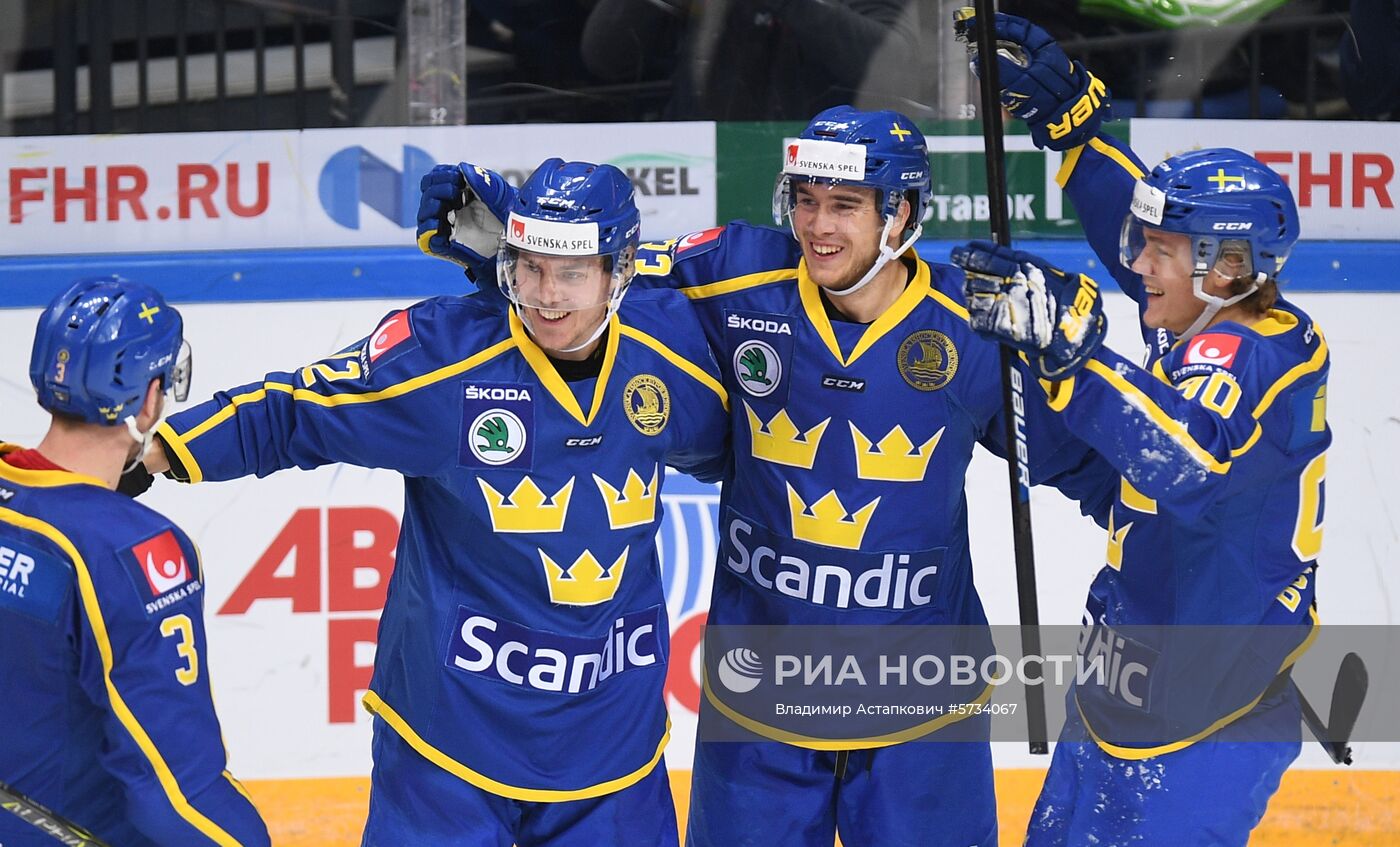 Хоккей. Кубок Первого канала. Матч Чехия - Швеция