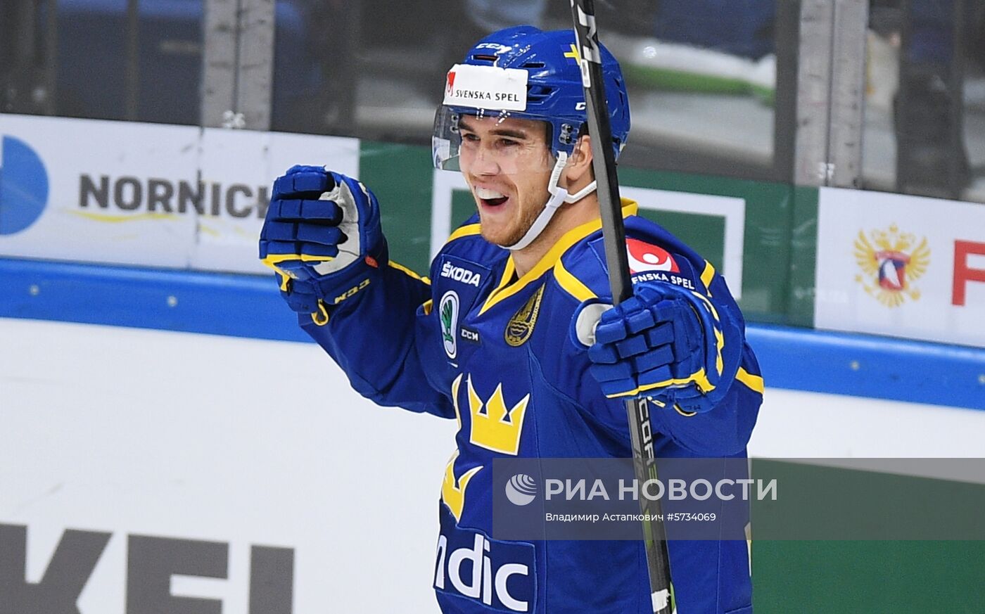 Хоккей. Кубок Первого канала. Матч Чехия - Швеция