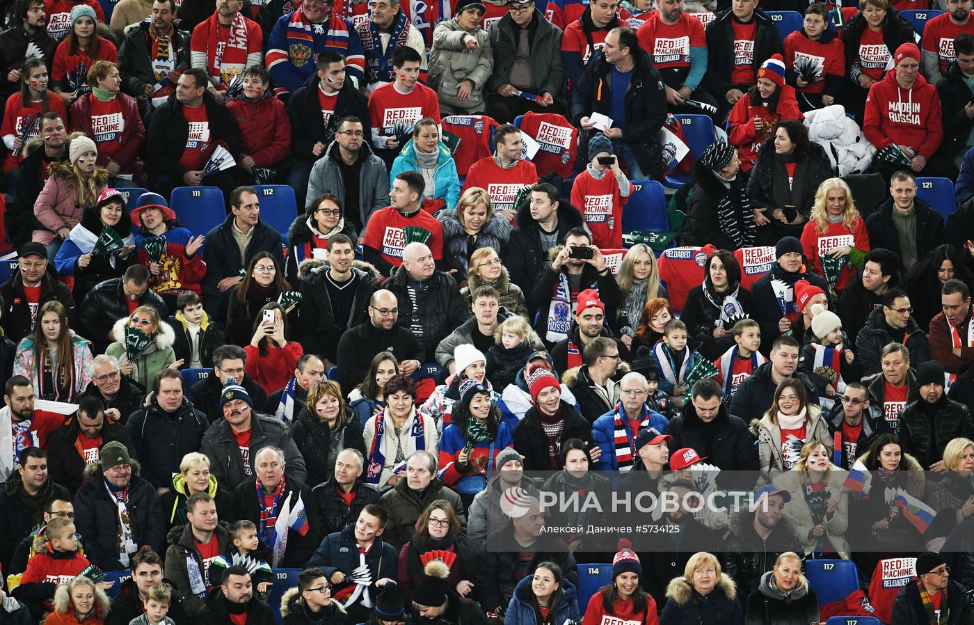 Хоккей. Кубок Первого канала. Матч Россия - Финляндия