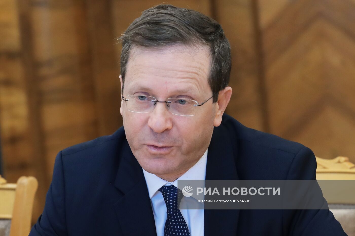 Встреча главы МИД РФ С. Лаврова с председателем еврейского агентства «Сохнут» И. Герцогом