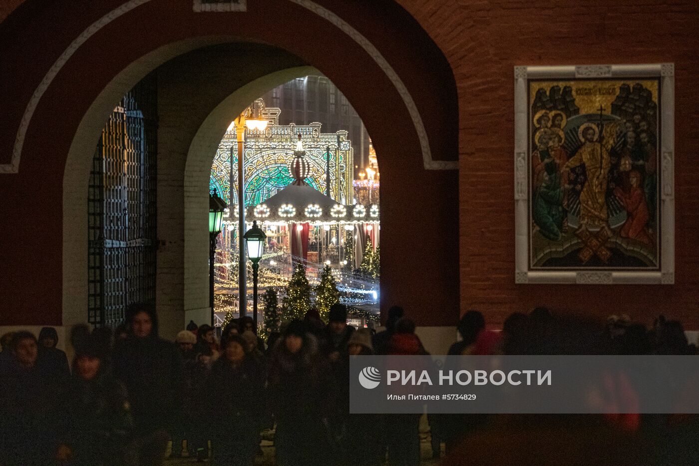 Украшение Москвы к Новому году