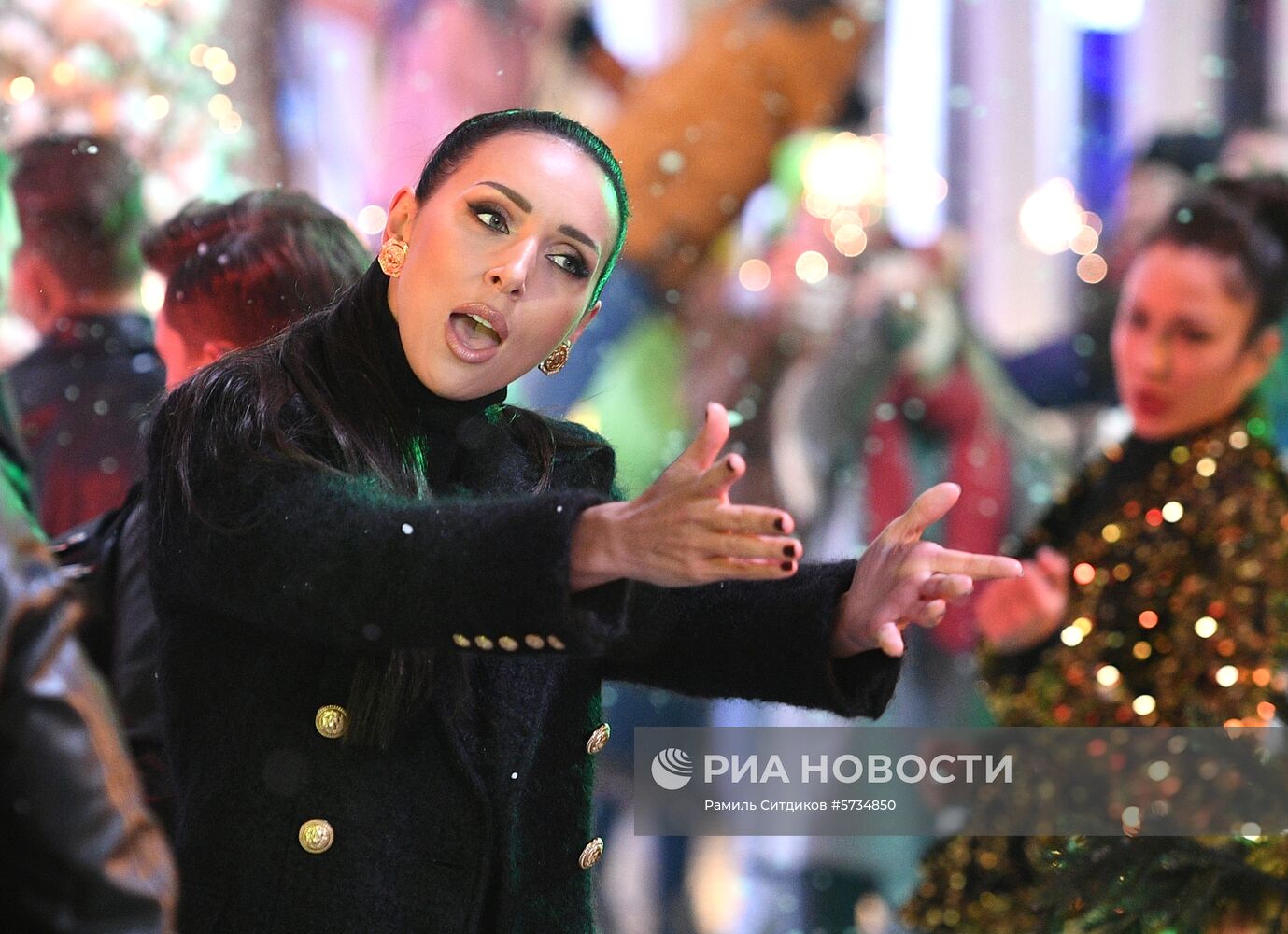 Съёмки новогодней передачи Первого канала