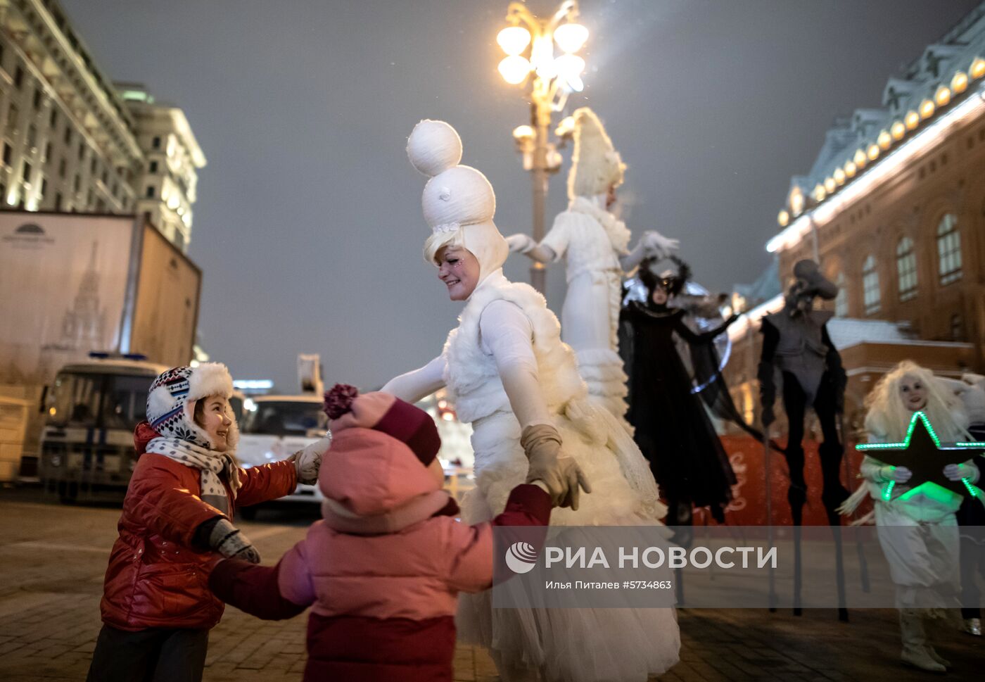 Украшение Москвы к Новому году