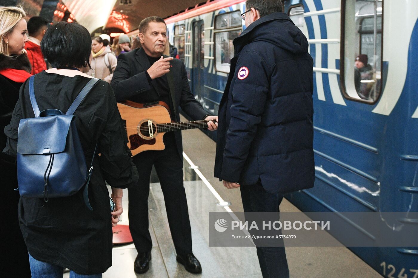 Съёмки новогодней передачи Первого канала