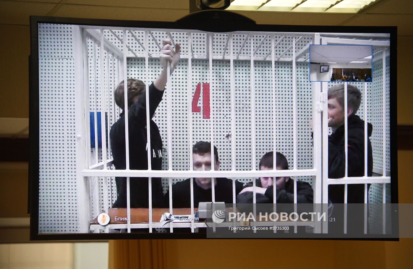Рассмотрение апелляции на арест П. Мамаева и А. Кокорина