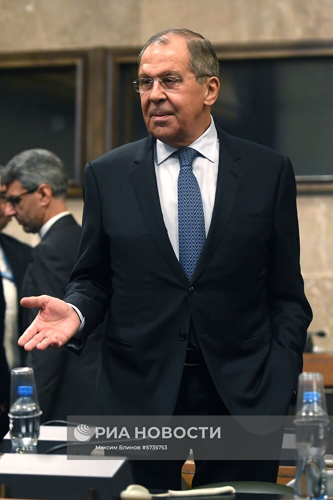 Визит главы МИД РФ С. Лаврова в Женеву 