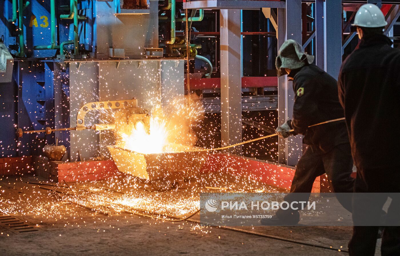 Запуск первой металлургической печи для переработки техногенных отходов