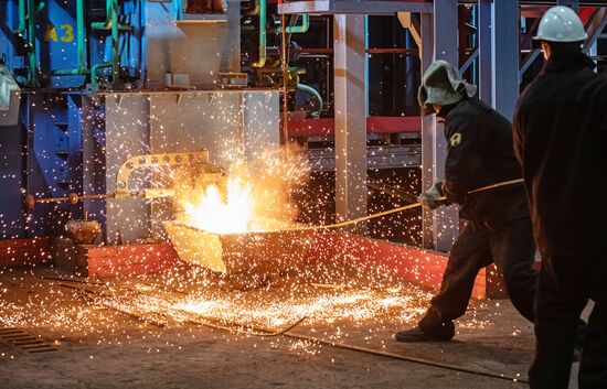 Запуск первой металлургической печи для переработки техногенных отходов