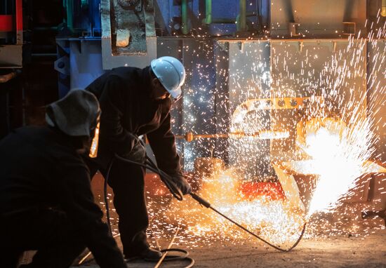 Запуск первой металлургической печи для переработки техногенных отходов