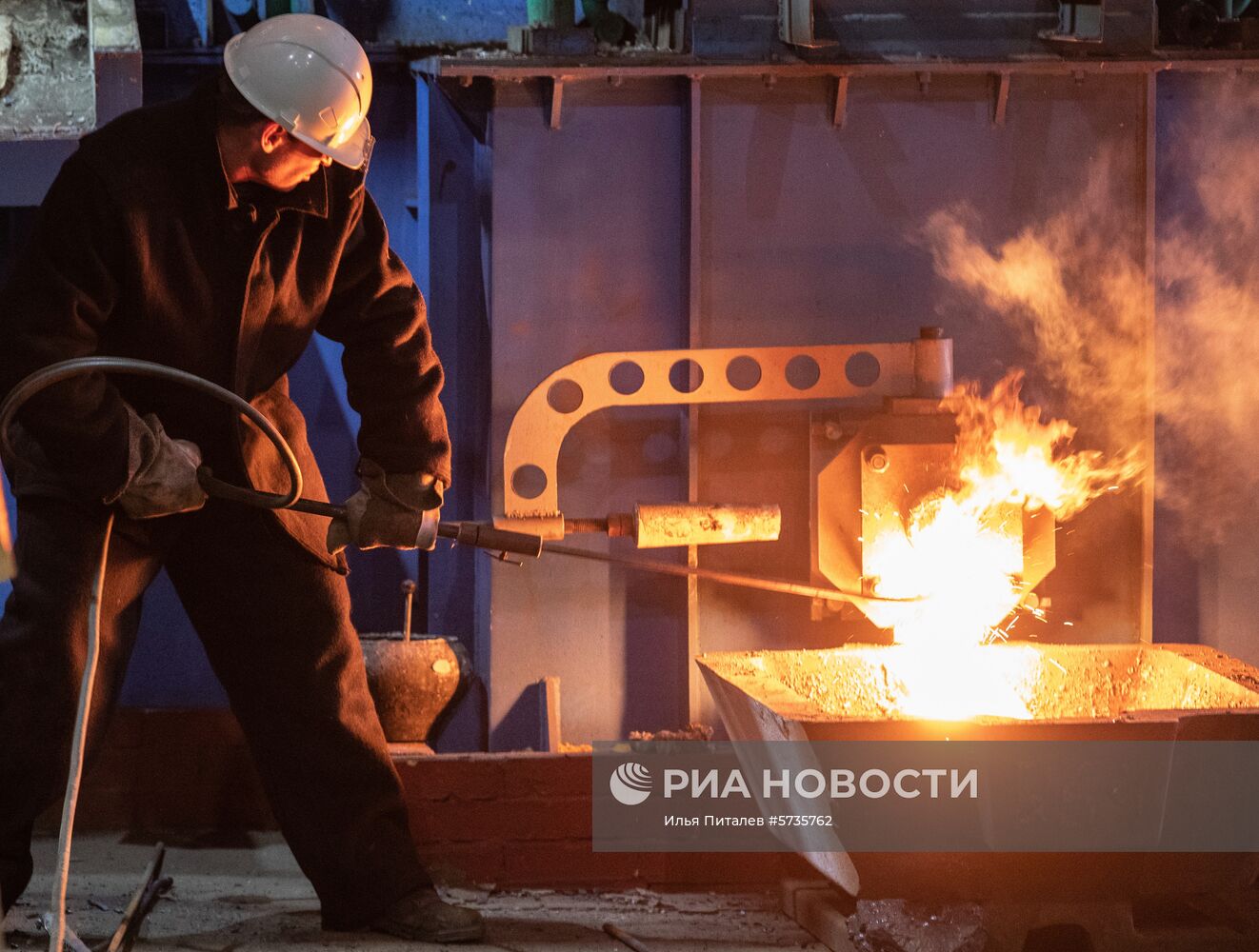 Запуск первой металлургической печи для переработки техногенных отходов