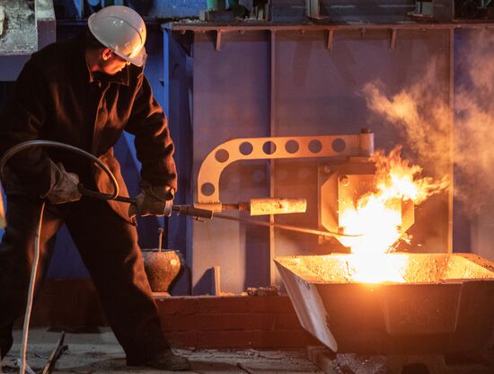 Запуск первой металлургической печи для переработки техногенных отходов