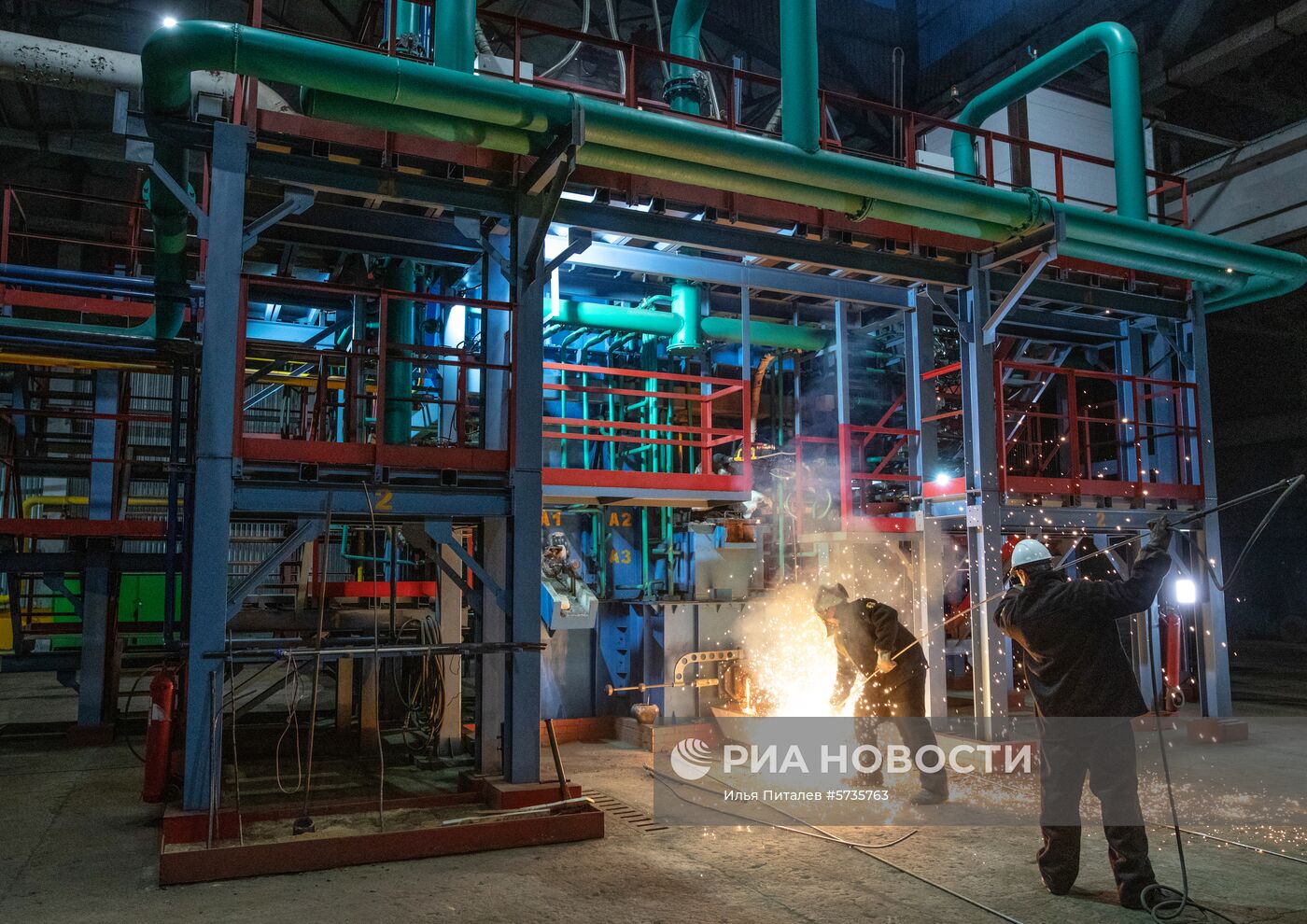 Запуск первой металлургической печи для переработки техногенных отходов