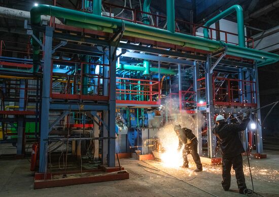 Запуск первой металлургической печи для переработки техногенных отходов