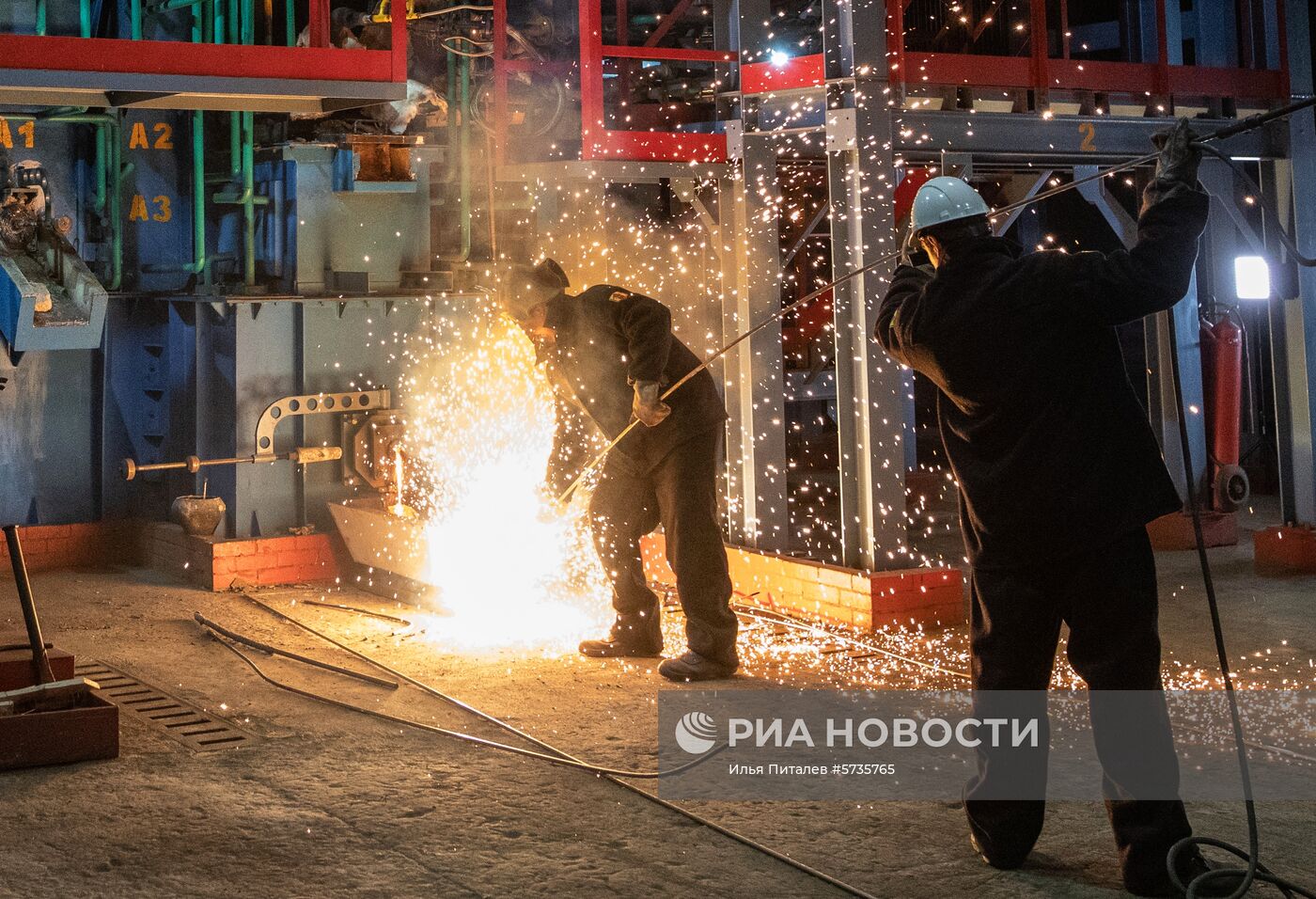 Запуск первой металлургической печи для переработки техногенных отходов