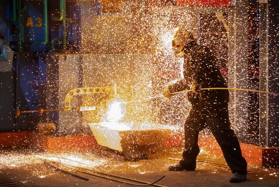 Запуск первой металлургической печи для переработки техногенных отходов