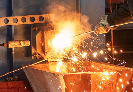 Запуск первой металлургической печи для переработки техногенных отходов