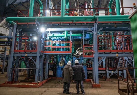 Запуск первой металлургической печи для переработки техногенных отходов