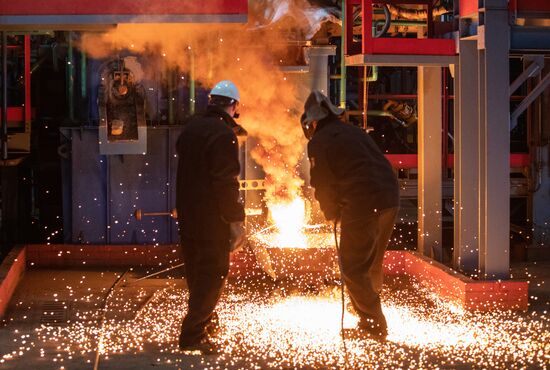 Запуск первой металлургической печи для переработки техногенных отходов