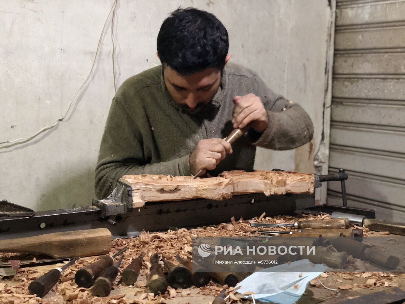 Ночной рынок в Алеппо