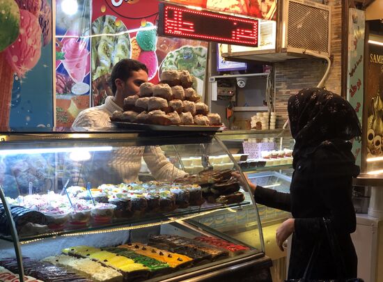 Ночной рынок в Алеппо