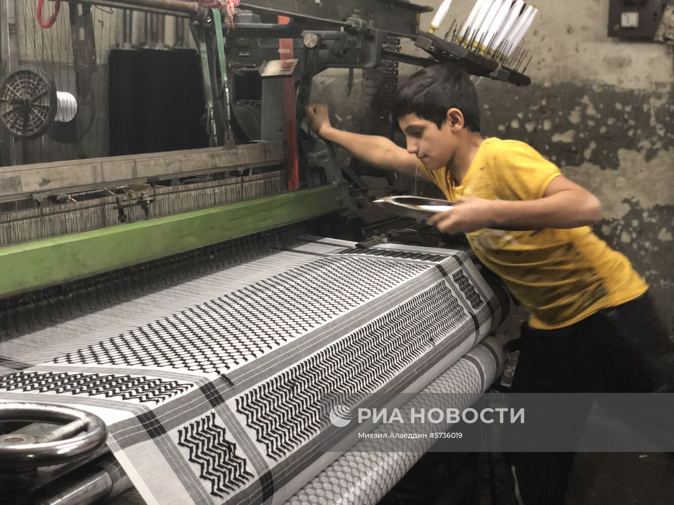 Ночной рынок в Алеппо