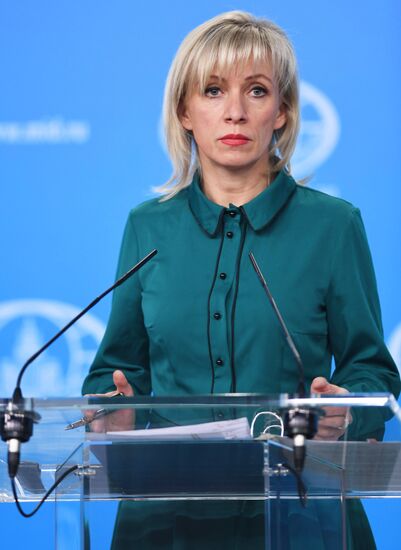 Брифинг официального представителя МИД России М. Захаровой