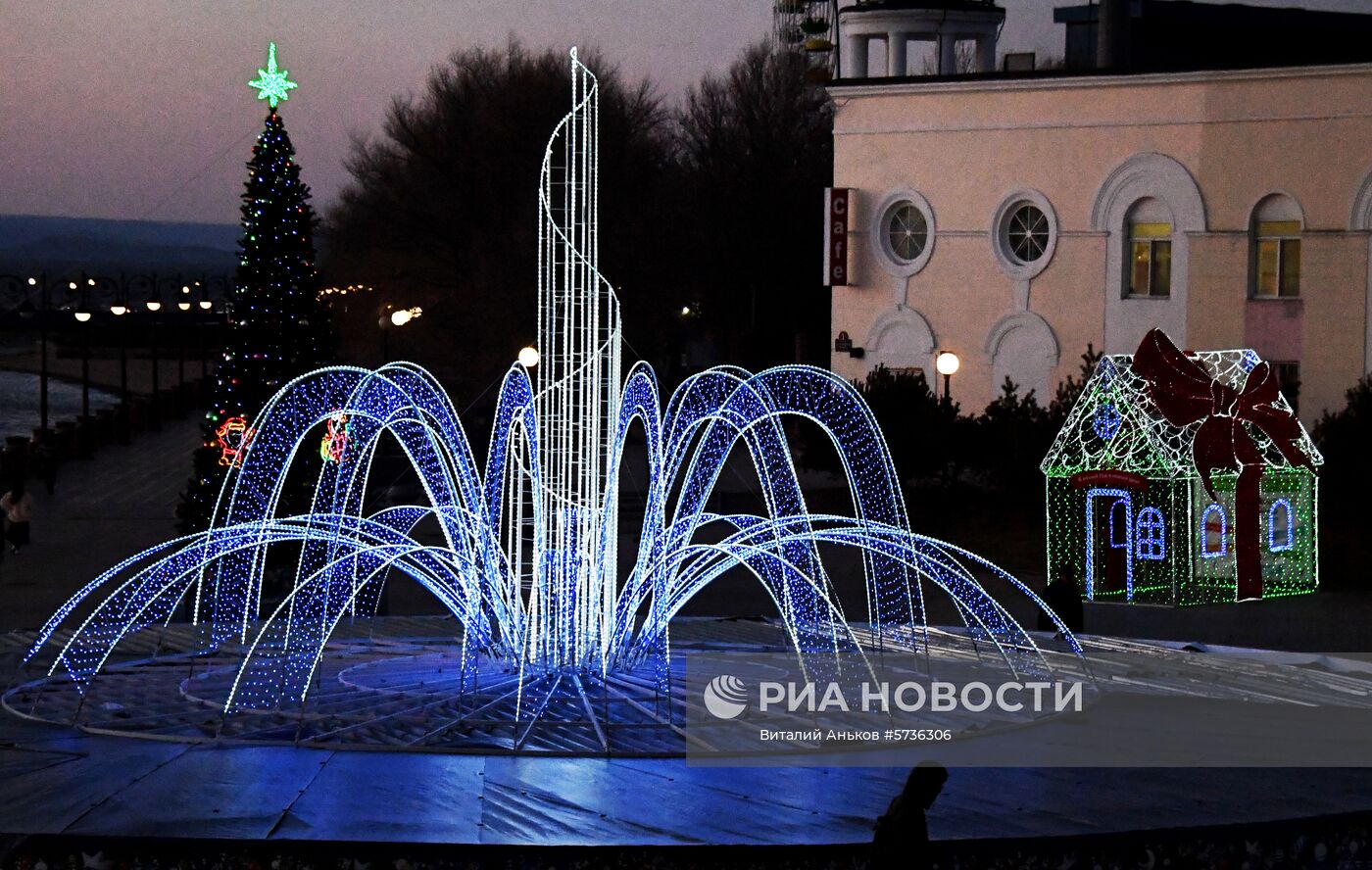 Предновогодний Владивосток