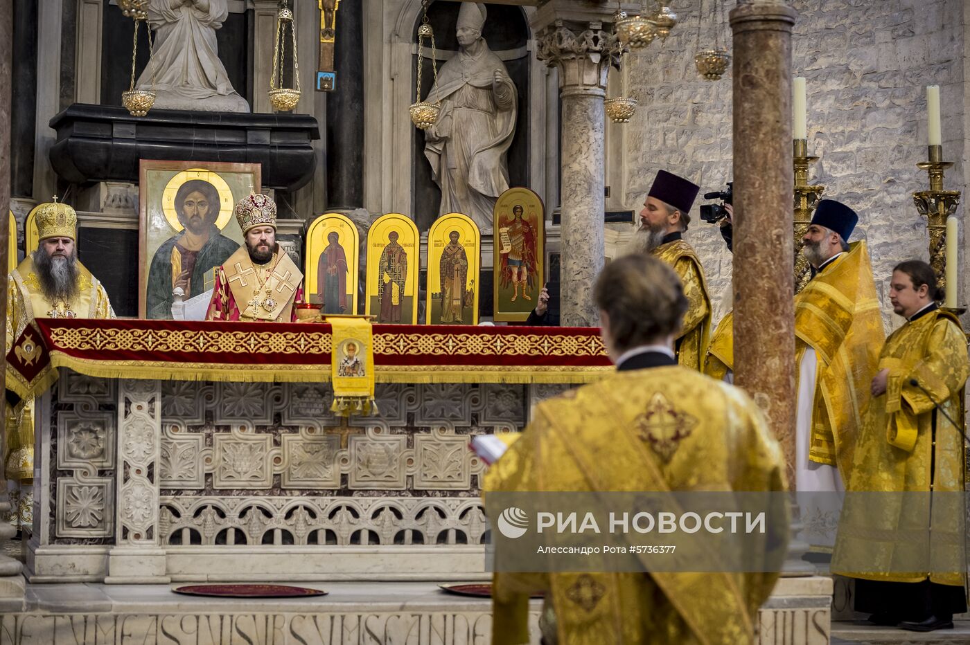 Памятные мероприятия в патриаршем подворье МП РПЦ в Бари