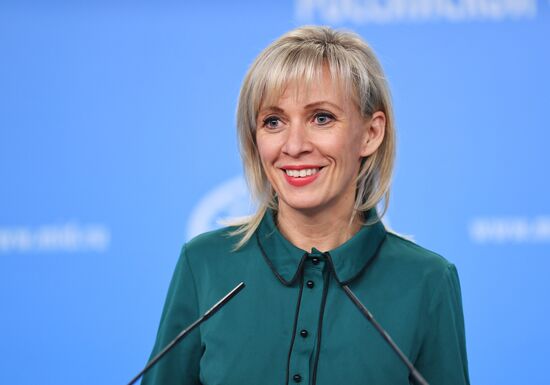 Брифинг официального представителя МИД России М. Захаровой