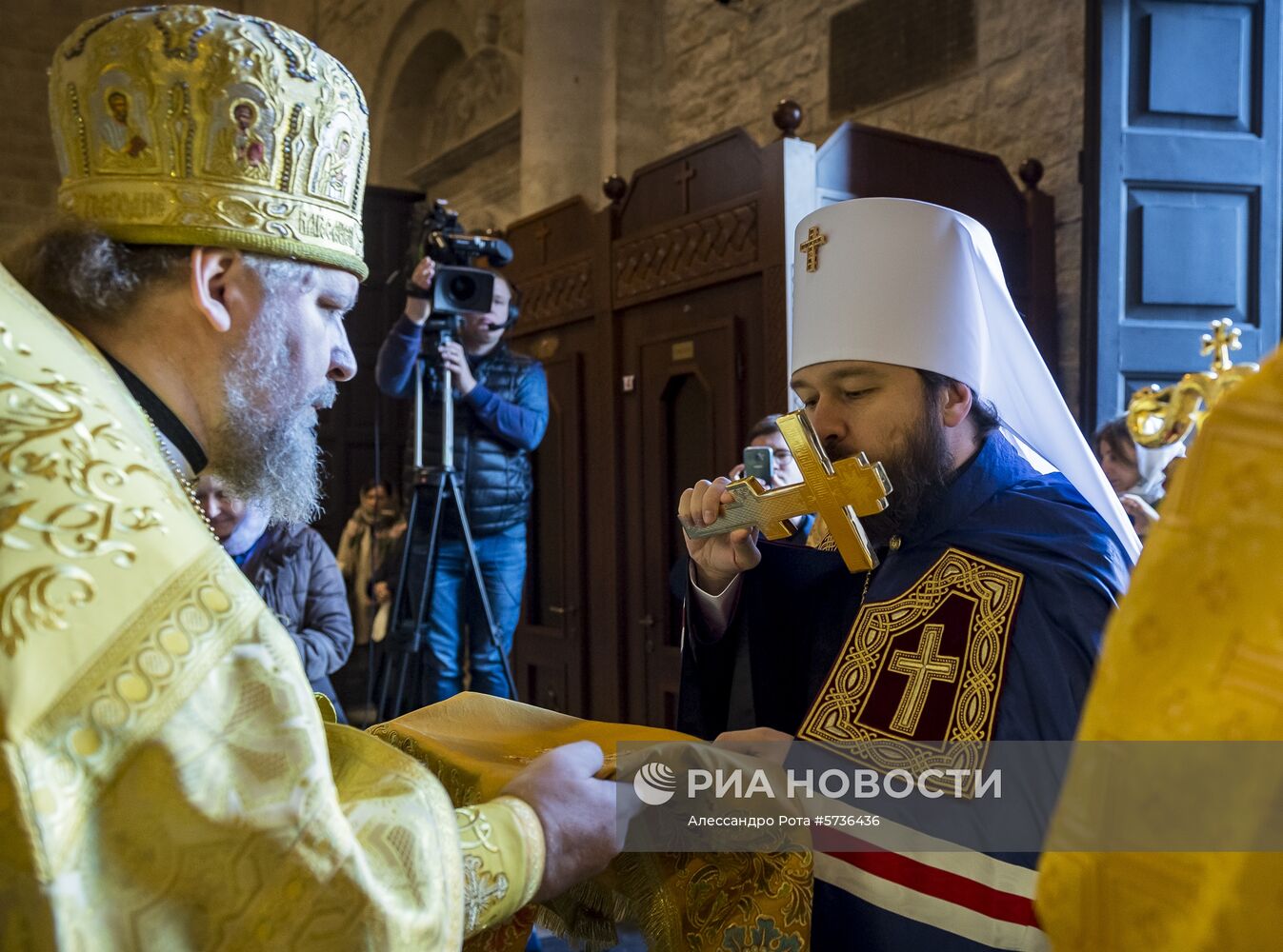 Памятные мероприятия в патриаршем подворье МП РПЦ в Бари