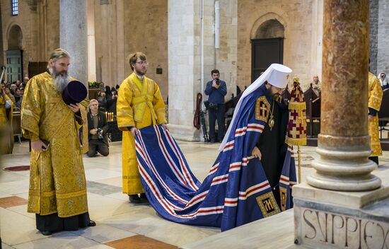 Памятные мероприятия в патриаршем подворье МП РПЦ в Бари