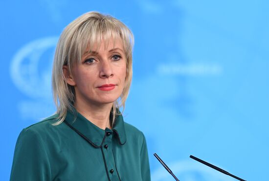 Брифинг официального представителя МИД России М. Захаровой