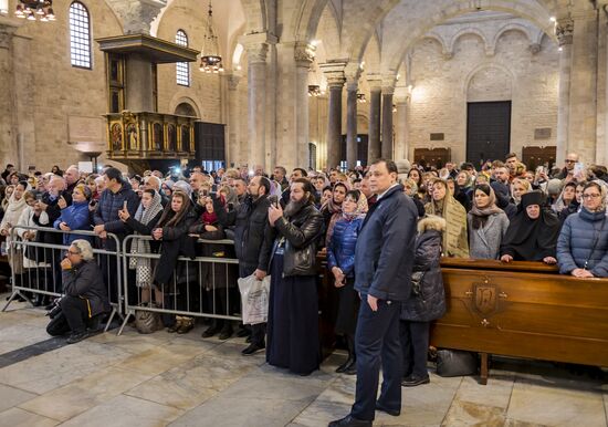 Памятные мероприятия в патриаршем подворье МП РПЦ в Бари