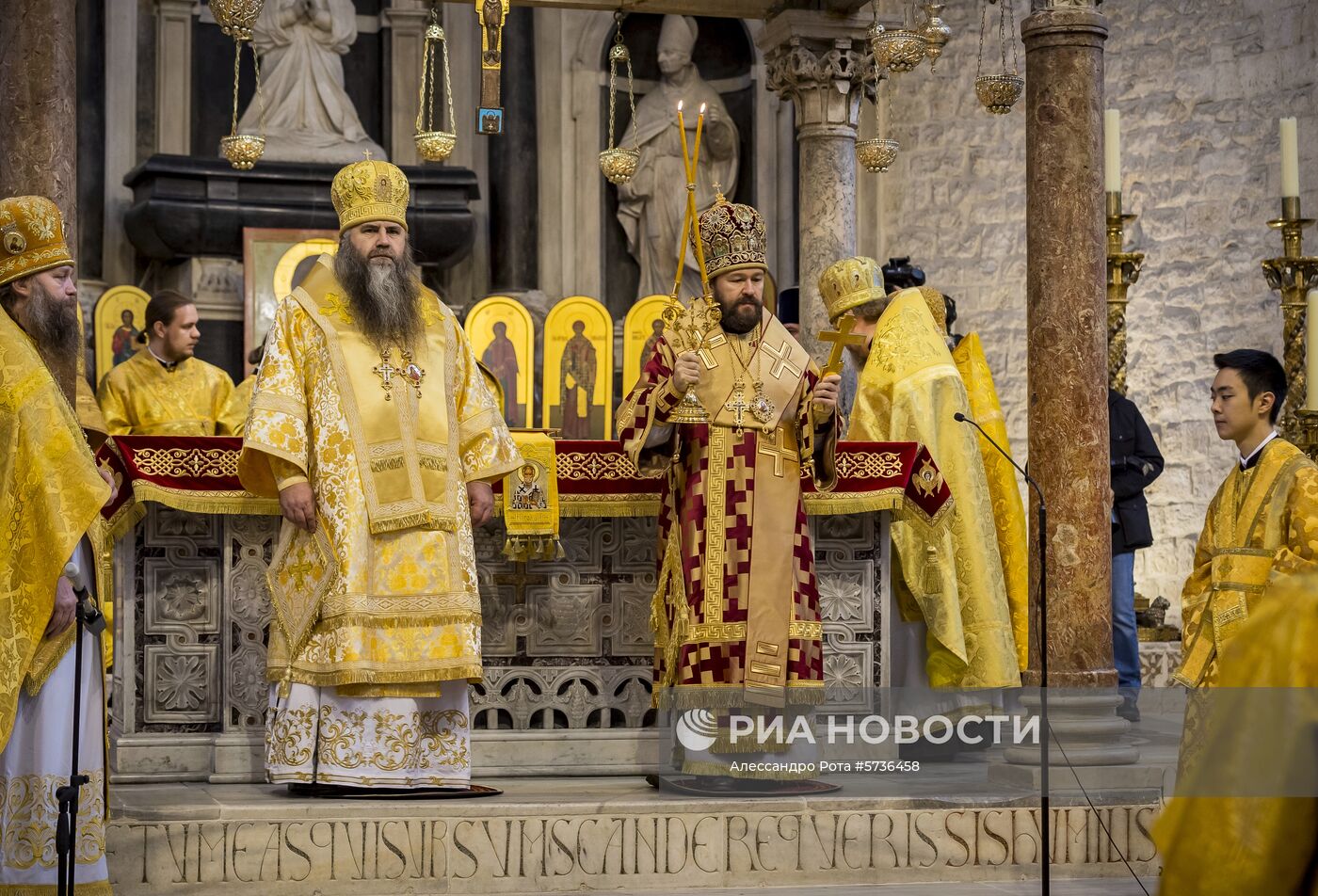 Памятные мероприятия в патриаршем подворье МП РПЦ в Бари
